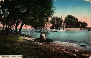 1917 Keszthely, Sziget fürdő, kiadja Mérei Ignác (EB)