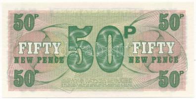 Nagy-Britannia / Katonai kiadás 1972. 50P "B/2 083303", (6. széria) T:UNC
Great Britain /...