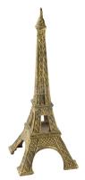 Réz Eiffel torony asztaldísz, m: 17 cm