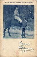 Valdemar Psilander (Psylander). A budapesti Royal Orfeum világhírű vendég-művésze. A Színházi Élet melléklete (ázott sarkak / wet corners)