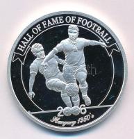 Uganda 2006. 2000Sh Cu-Ni "A labdarúgás halhatatlanjainak csarnoka - Magyarország 1950-es évek / Puskás Ferenc" sérült kapszulában T:PP fo. Uganda 2006. 2000 Shillings Ag "The Hall of Fame of Football - Hungary 1950's / Puskás Ferenc" in damaged capsule C:PP spotted