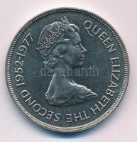Jersey 1977. 25p Cu-Ni "II. Erzsébet / Ezüstjubileum" T:AU Jersey 1977. 25 Pence Cu-Ni "Elizabeth II / Silver Jubilee" C:AU Krause KM#44
