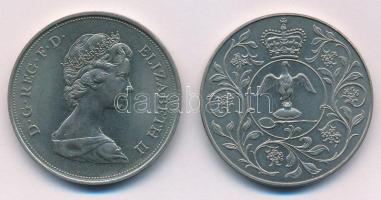 Nagy Britannia 1972. 25P Cu-Ni "II. Erzsébet királynő és Fülöp herceg 25. házassági évfordulója...