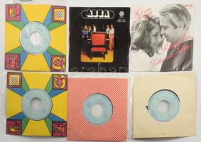 29 darab kisalakos vinyl, Abba, Omega, Bergendi, MHV, Korda György, Kovács Kati, Zalatnay Sarolta, B...
