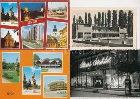 Győr - 15 db MODERN város képeslap, közte 1 régi