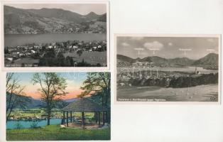Tegernsee - 6 pre-1945 unused town postcards, with 1 panoramacard