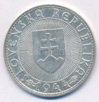 Szlovákia 1944. 10K Ag "Pribina herceg" T:XF Slovakia 1944. 10 Korun Ag "Prince Pribina" C:XF Krause KM#9.1