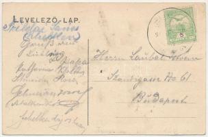 Liebling (Temes), utca, templom / street view, church (EB)