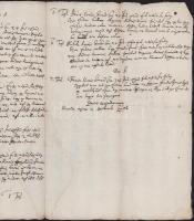 1671 Ungvár felvett pőr Jámbor János Mogyorósi András kovács ellen, néby beírt oldalon magyar nyelve...