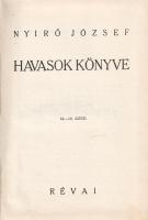 Nyirő József: 
Nyolc kötet Nyirő József munkáiból, a Révai Testvérek által gondozott, egységes, ill...