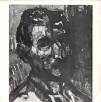 Simon Béla festőművész kiállítása Pécsen, a Technika Házában, 1970. szeptember 11. - 24. között. (So...