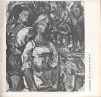 Simon Béla festőművész kiállítása Pécsen, a Technika Házában, 1970. szeptember 11. - 24. között. (So...