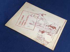 Nagy Gábor festőművész kiállítása a Csók Galériában 1981 áprilisában. (Dedikált kiállítási mappa két...