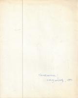 Nagy Gábor festőművész kiállítása a Csók Galériában 1981 áprilisában. (Dedikált kiállítási mappa két...