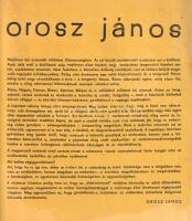 Orosz János festőművész kiállítása a Kulturális Kapcsolatok Intézetében, a római Stampa d'Ester...