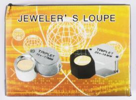 Ékszerész lupé, eredeti dobozában.