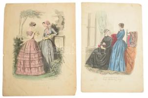 1847 Színes illusztrációk az Életképek szépirodalmi divatlapból, Tyroler József (1822-1854) metszése...