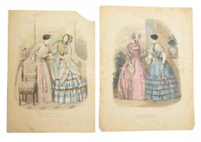 1847 Színes illusztrációk az Életképek szépirodalmi divatlapból, Tyroler József (1822-1854) metszése...