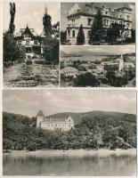 Zebegény - 4 db MODERN város képeslap (Képzőművészeti Alap)