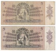 1939. 5P (2x) "A 261 057345" és "A 035 038005" T:F
Adamo P6