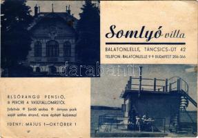 Balatonlelle, Somlyó-villa. Táncsics út 42. Mérnökök nyomdája (felületi sérülés / surface damage)