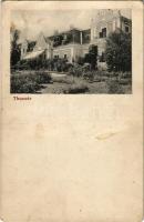 Tuzsér, Thuzsér; Lónyay-kastély. Szénásy Béla 109. (Rb)