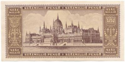 1946. 100.000.000P "P 162 027819" T:F szép papír
Adamo P27