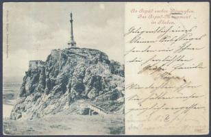 1899 Pozsony Dévény Árpád statue