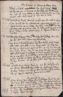 1669 Ungvár, Sotész Mátyás peres indítványa Denó Mihály ellen, "megverettetés és megvéresítés&q...