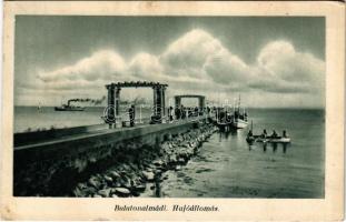 1939 Balatonalmádi, hajóállomás (EK)