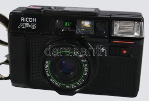 Ricoh AF-5 analóg fényképezőgép, 35mm filmformátum, beépített vakuval, megkímélt állapotban leírássa...