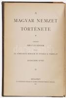 A Magyar Nemzet története szerk: Szilágyi Sándor 5 kötet (1,2,3,7,9) vegyes állapotú félbőr kötésben