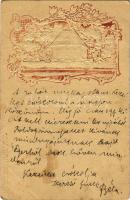 Weimar, Goethehaus. Theodore Hoffmann / house of Goethe. Emb.