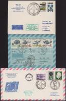 1967-1983 15 db klf alkalmi légiposta levél