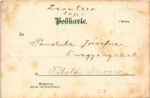 Bald men humour art postcard. Lith.-Artist. Anstalt München (vorm. Gebrüder Obpacher) Serie XV. No. ...