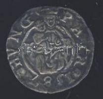 1587. Denár Ag "Rudolf" T:3+