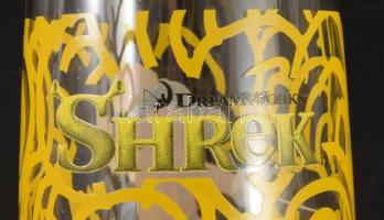 2 db Shrek gyűjtői pohár, jelzett, hibátlan 15 cm