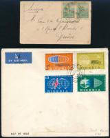 10 db vegyes külföldi levél