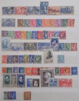 Vegyes külföldi bélyegek 1 db közepes és 1 db A4-es berakóban