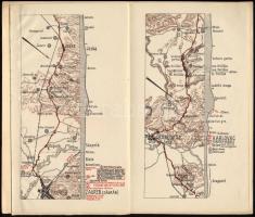 A Királyi Magyar Automobil-Club Turatérképei: 30. Tura: Zagreb - Karlovac - Fiume, térkép. Bp., Stoi...