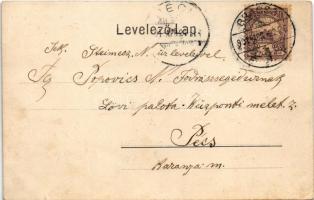 1901 Brassó, Kronstadt, Brasov; Schlossberg / Fellegvár. Julius Müller utóda Tartler és Schreiber ki...