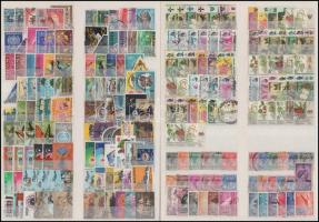 Malajzia, Szingapúr 519 klf bélyeg 3 berakólapon