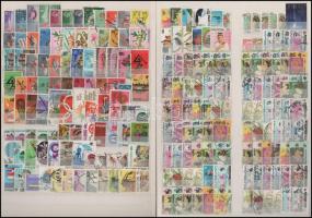 Malajzia, Szingapúr 519 klf bélyeg 3 berakólapon