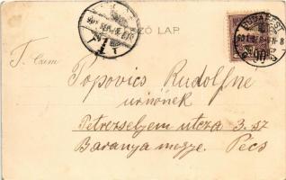 1901 Kassa, Kosice; Székesegyház, Szentháromság szobor / cathedral, Holy Trinity statue. Kosmos Műin...