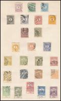 Kis magyar gyűjtemény albumlapokon, összesen 247 db bélyeg
