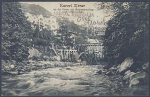 Meran with the Gilfpromenade