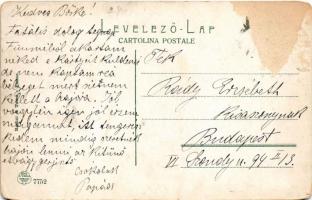 Fiume, Rijeka; I. R. Accademia di Marina / Osztrák-Magyar haditengerészet akadémia, vasútállomás, va...