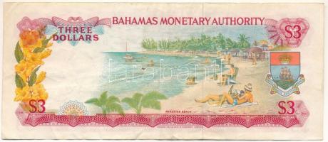 Bahamák 1968. 3$ "B546586" T:F
Bahamas 1968. 3 Dollar "B546586" C:F
Krause 28