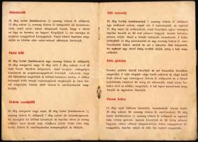 Uránia Sütőpor receptkönyvecske 2., gyűrődéssel, 8p