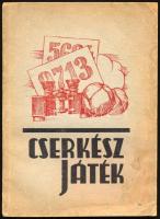 vitéz Solymossy László: Cserkészjáték. Elsősorban cserkésztisztek számára. Bp., 1940, Magyar Cserkészszövetség. 107p. Kiadói papírkötés, kopottas állapotban.